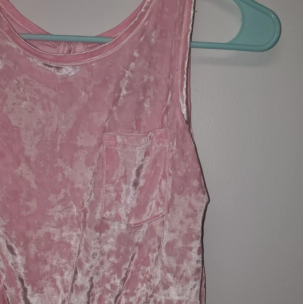 Girls NWT Velvety Romper